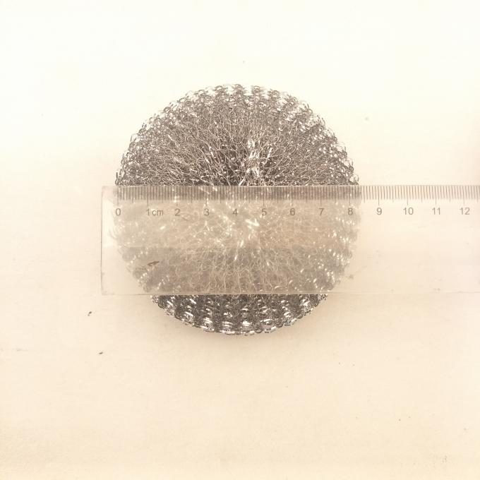 長続きがするステンレス鋼の磨く球、螺旋形の構造によって電流を通される鋼鉄スカウラー