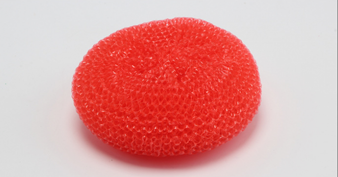 ガラス製品/磁器のプラスチック磨く球は台所クリーニングのためのパッケージをカスタマイズしました