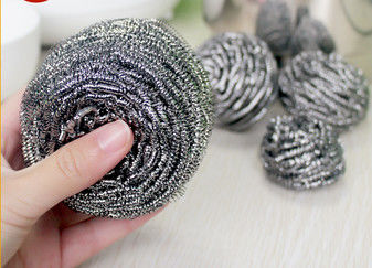 中国 世帯のクリーニングの金属の容易ではない磨く球の螺旋形の構造パン粉を落とすこと サプライヤー