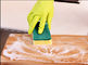 長方形の形の台所クリーニングのスポンジ、抗菌性の皿の洗浄のスポンジ サプライヤー